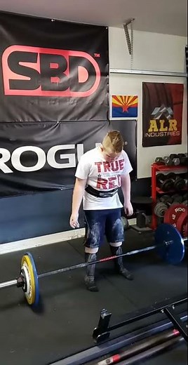 Heaviest Deadlift Ever by a 9 Year Old! 235lbs/106.5kg made by Bubba Pritchett