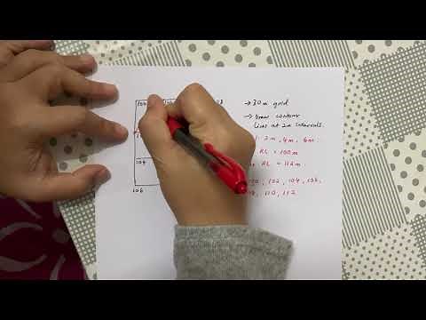 Drawing contour lines from grid