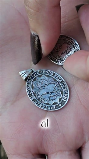 Detente! Sagrado Corazón de Jesús en Plata 925 #plata925 #joyeria
