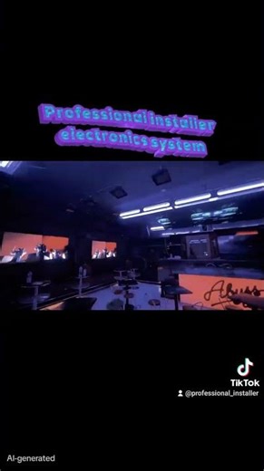 Professional installer electronics system