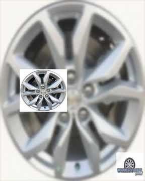 Chevrolet Impala Black Wheel Skin Hubcap Wheel Cover 18" 5712 2016 2017 2018 2019 SINGLE