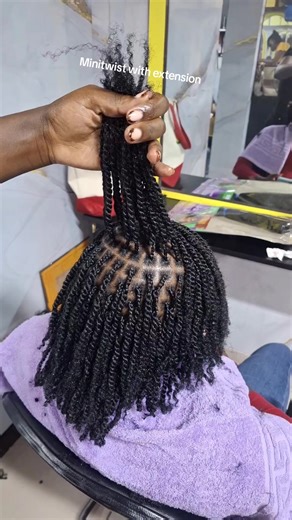 Mini Twists with Extensions: Easy Styling Ideas