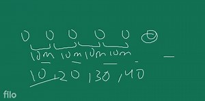 Along a road lies an odd number of stones placed at intervals o... | Filo