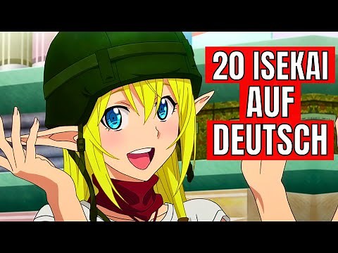 20 Isekai Anime Empfehlungen mit deutscher Synchronisation