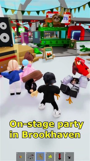 On stage party in Brookhaven 1