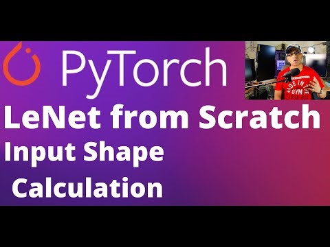 55 - LeNet from Scratch - Shape Calculation @ each Layer | PyTorch | Deep Learning | Neural Network