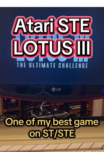 Atari ST/STE Lotus III #atari #retro #viral #fyp #gaming