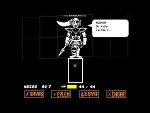 Undertale Türkçe | İyi Son Undyne Fight