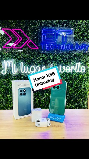 Unboxing del Honor X8B en Color Verde Encanto