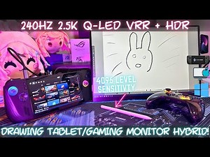 The Ultimate Drawing Tablet & Gaming Monitor Hybrid! Game Changer For Digital Artist & Gamers! #pcmr