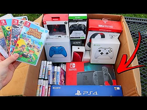 JACKPOT!!! Gamestop Dumpster Dive