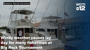 The weather has a big impact on all fishermen, including the ones here at the Big Rock Blue Marlin Tournament. A cloudy and windy day in Morehead City is something several fishermen say can be an inconvenience. https://bit.ly/4bVUWpl | WCTI News 12