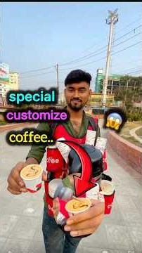 Delicious coffee made by smart coffee maker for only 20 taka ☕️#foryou #international #viral #shorts
