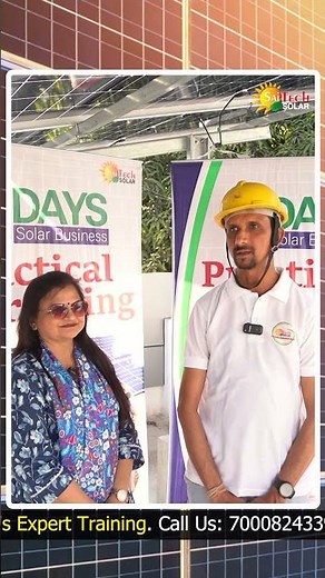 Join our Solar Training Program & become a certified pro! Call: 7723828181 | 7000824339