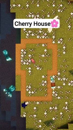 𝓝𝓪𝓫𝓸𝓳𝓲𝓽 on Instagram: "Minecraft Cherry House #minecraft #minecraftbuilds"