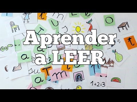 Cómo ENSEÑAR a LEER a un niño.4,5,6años Aprendizaje divertido+8 actividades Aprende a leer conmigo