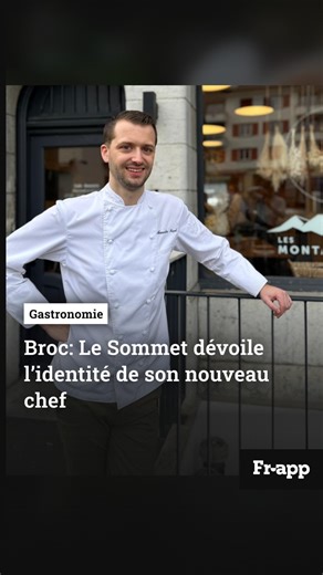 Frapp on Instagram: "🍽️ Un chef ch’ti débarque à Broc. Le Sommet a recruté Alexandre Miquel. Il succède à Keiichi Arimoto, qui rejoindra le Cheval Blanc à Bulle. Le Français proposera un menu gastronomique unique, inspiré de sa France natale, des origines italiennes de sa femme et du terroir suisse. Il gardera aussi les morilles farcies à la carte de la brasserie Le Montagnard, situé au rez-de-chaussée. 📲 Plus d’infos sur notre site et application Frapp! ✍🏻 Théo Charrière & Karin Baumgartner