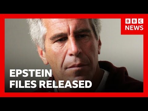 Epstein files released - thousands of documents now on US Justice Dept website | BBC News