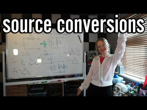 Source Conversions │ Proving You Can Change from Voltage to Current Source