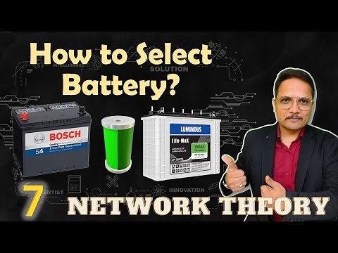 Choosing the Right Battery Explained: Key Parameters and Ratings