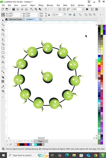 Coreldraw Tutorial - Use Fit Object Path For More Tips