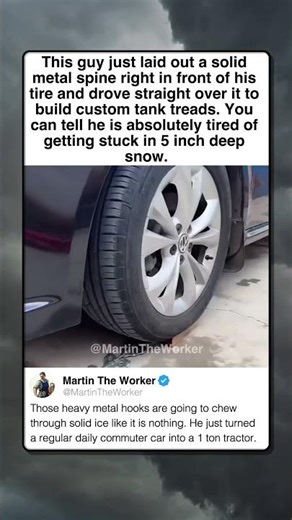 TURNING A SEDAN INTO A TRACTOR