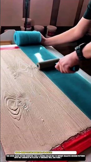 Wood Grain Texture Worktool for Realistic Concrete Surface Design