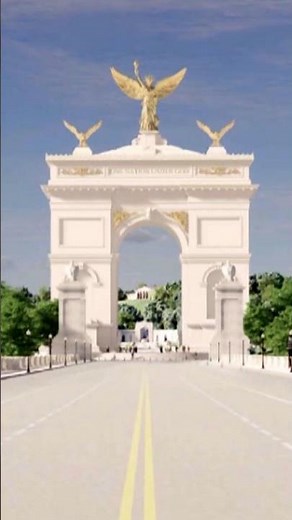 Trump announces new plans for proposed ‘Triumphal Arch’