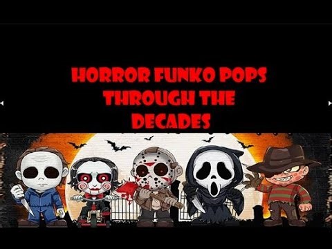 Horror Icons Through the Decades as Funko Pops