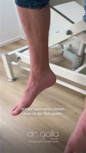 Unstable ankle - Foot specialist Hanover