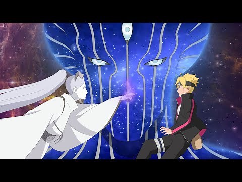 BORUTO meets with GOD OF OTSUTSUKI and MOMOSHIKI in other dimension | SECRET of Jougan explained