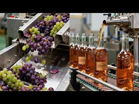 Inside A Large-Scale Winery – What Do They Do To Produce Millions Of Bottles Of Wine Every Day?