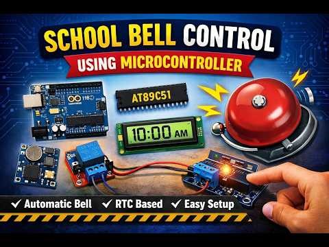 📚 Operation of Micro Controls – School Bell Control System