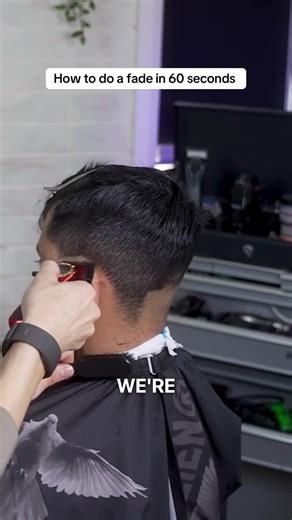 How to Do a Fade Haircut in 60 Seconds
