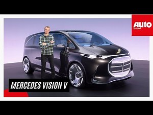 Mercedes Vision V (2025): V-Class Concept undergoes initial review | AUTO ZEITUNG