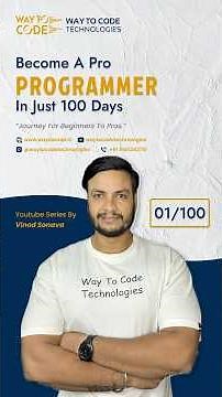 Why Data Structures & Algorithms? | 100 Days Programming Series | Day 1 | in Hindi