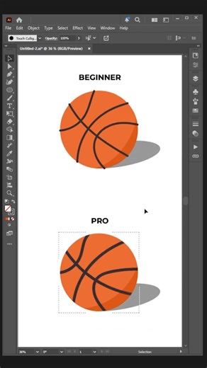 Basketball Designing Tips in Illustrator #adobeillustrator