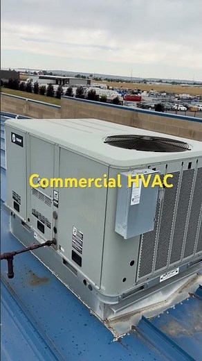 Trane commercial rooftop HVAC units. Also used in residential applications. #hvac #trane #hvac