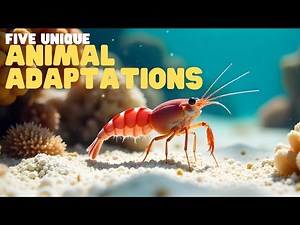 Five Unique Animal Adaptations | Learn about some cool animal survival techniques - Videos For Kids