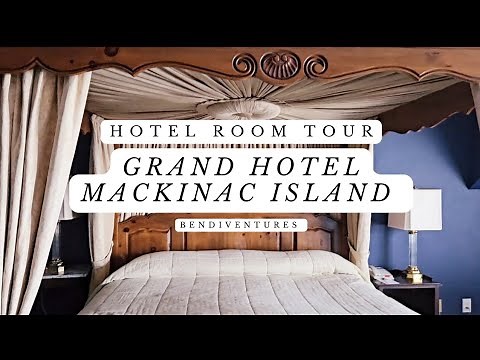 Room Tour of Grand Hotel Mackinac Island's Old World Charm | Balcony Lake View King Room