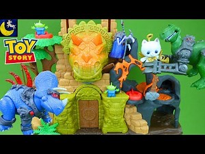Toy Story That Time Forgot Toys Imaginext Dinosaur Playset Toys for Kids Battlesaurs Buzz Lightyear