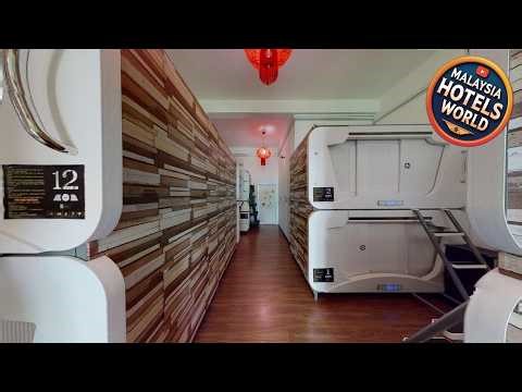 Stay With Me Capsules Hostel | Malacca, Malaysia | Hotel Review ⭐