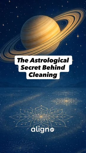 Cleaning is Cosmic 🧹✨ “Tidy your room” isn’t just productivity advice - it’s a Saturn remedy. 🪐 Saturn governs order, discipline, and karmic growth. A cluttered space = blocked energy and weak Saturn. A clean, sacred space? That’s where Jupiter’s blessings flow in 🌟 🧽 When you clean with awareness, you’re not just scrubbing dust - you’re clearing karmic residue. 💫 Keep your space astro-clean. Declutter your home, your mind, and your life. 🌿 Explore powerful cleaning rituals inside the alig