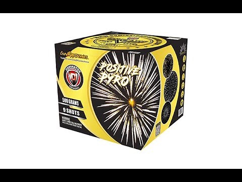 POSITIVE PYRO 9 SHOT - DOMINATOR FIREWORKS - DMP5092