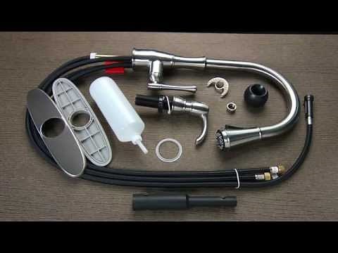 Installing a Pfister 1-Handle Pull-down Kitchen Faucet - Wheaton Collection