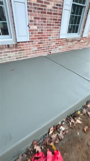 3.9K views · 113 shares | New porch and walkway poured in Doylestown, PA.Every step done right — excavation, stone base, rebar, and a smooth broom finish.Need concrete work? We’ve got you covered. | C&M Concrete and Masonry | Facebook