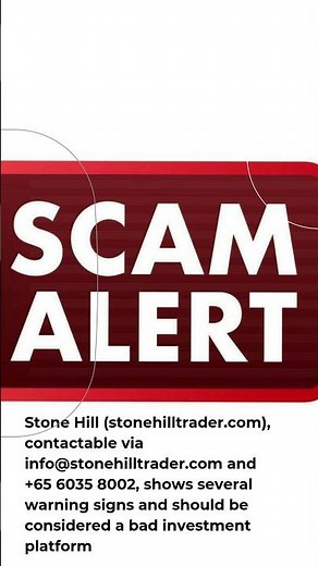 Stone Hill (stonehilltrader.com) Review: Do not Invest #scam #crypto #news #btch