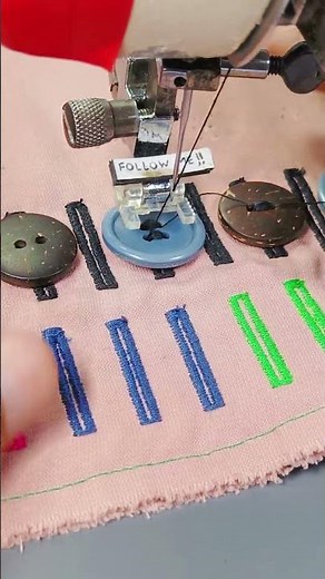How Semi-Automatic Machines Make Button Sewing Easier. #SewingMachine #ButtonMaking #TextileWork