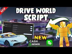 *NEW* Drive World Script (PASTEBIN 2024) (AUTOFARM, MONEY FARM, 500K IN 10 MINUTES)