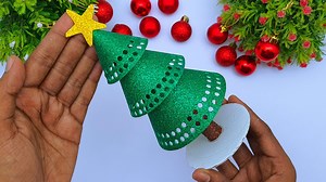 136K views · 1.2K reactions | How to make glitter foam sheet Christmas tree - DIY Christmas Crafts - Handmade Christmas tree make it together #ChristmasTree #ChristmasCrafts #ChristmasDecor | Mr. Creator | Facebook